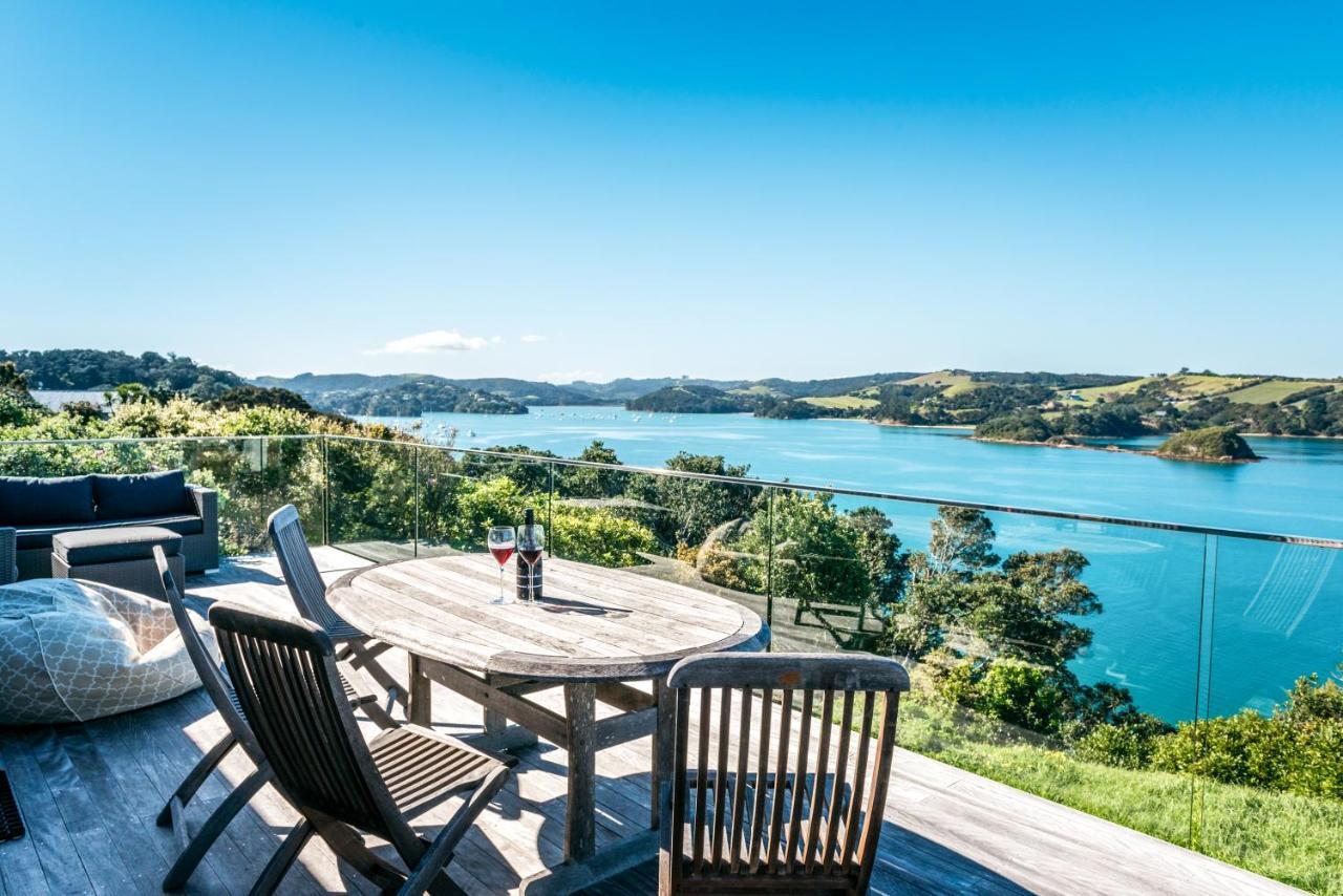 Ocean View Villa Te Whau Bay Exteriör bild