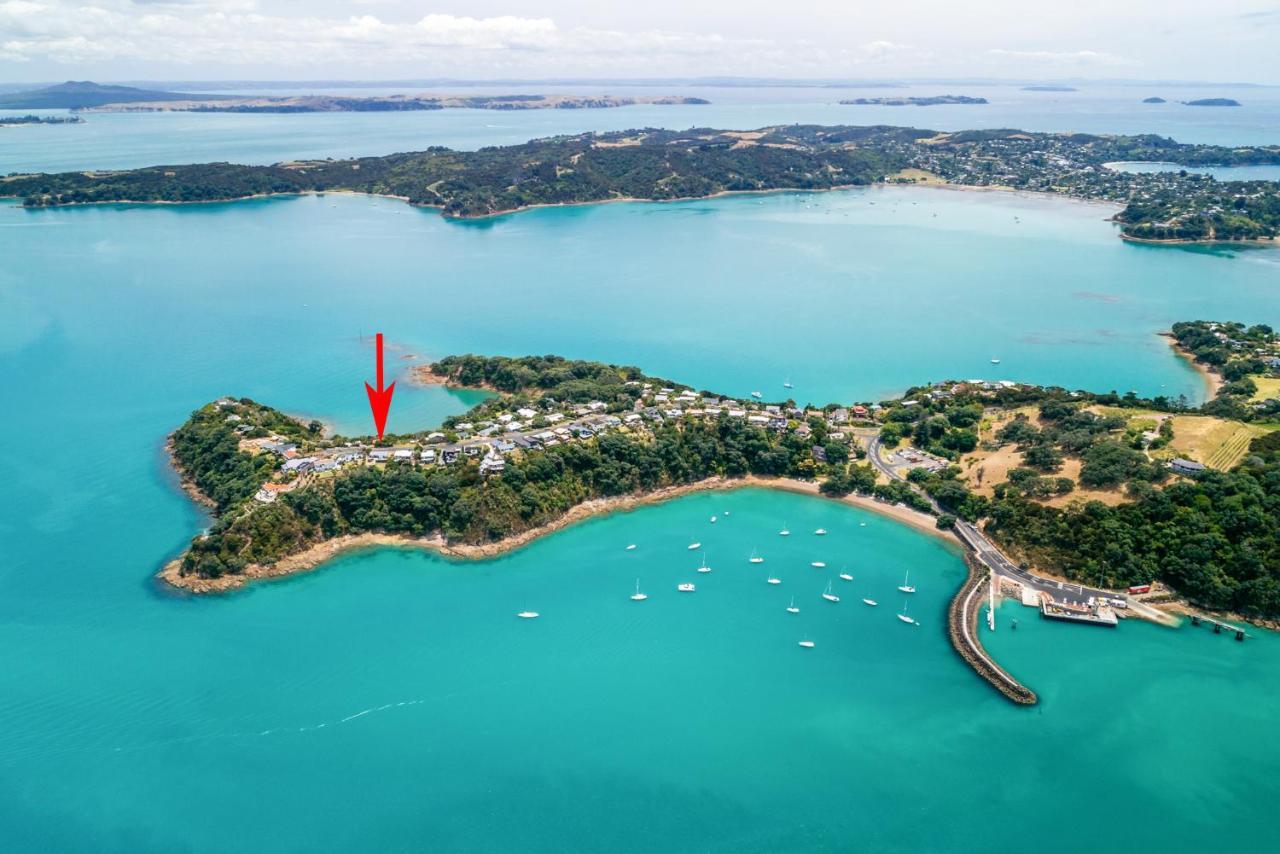 Ocean View Villa Te Whau Bay Exteriör bild