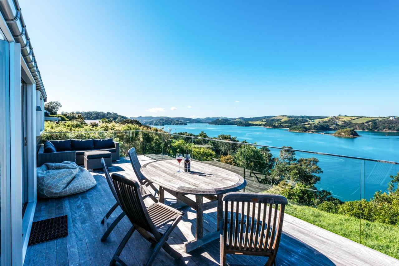 Ocean View Villa Te Whau Bay Exteriör bild